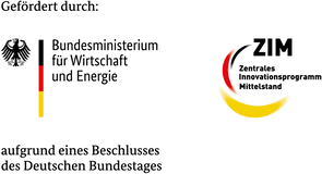 Gefördert durch das Bundesministerium für Wirtschaft und Energie im Zentralen Innovationsprogramm Mittelstand